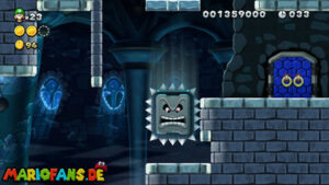 Frosted Glacier — New Super Luigi U walkthrough screenshot