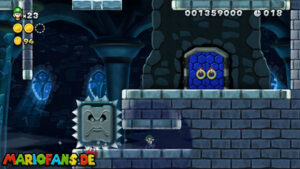 Frosted Glacier — New Super Luigi U walkthrough screenshot