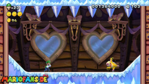 Frosted Glacier — New Super Luigi U walkthrough screenshot