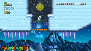 Frosted Glacier — New Super Luigi U walkthrough screenshot