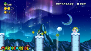 Frosted Glacier — New Super Luigi U walkthrough screenshot