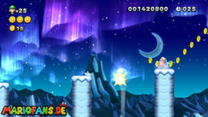 Frosted Glacier — New Super Luigi U walkthrough screenshot
