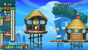 Sparkling Waters — New Super Luigi U walkthrough screenshot