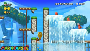 Sparkling Waters — New Super Luigi U walkthrough screenshot