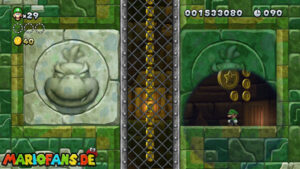 Sparkling Waters — New Super Luigi U walkthrough screenshot