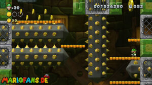 Sparkling Waters — New Super Luigi U walkthrough screenshot