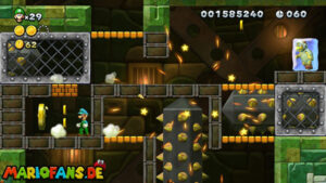 Sparkling Waters — New Super Luigi U walkthrough screenshot