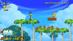 Sparkling Waters — New Super Luigi U walkthrough screenshot