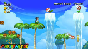 Sparkling Waters — New Super Luigi U walkthrough screenshot