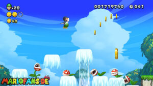Sparkling Waters — New Super Luigi U walkthrough screenshot