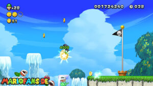 Sparkling Waters — New Super Luigi U walkthrough screenshot