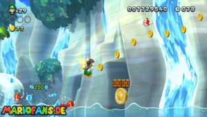 Sparkling Waters — New Super Luigi U walkthrough screenshot