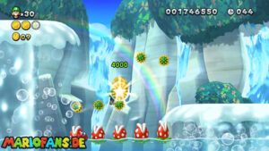 Sparkling Waters — New Super Luigi U walkthrough screenshot