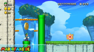 Sparkling Waters — New Super Luigi U walkthrough screenshot