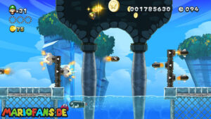 Sparkling Waters — New Super Luigi U walkthrough screenshot