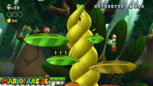 Sparkling Waters — New Super Luigi U walkthrough screenshot