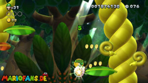 Sparkling Waters — New Super Luigi U walkthrough screenshot