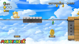Soda Jungle — New Super Luigi U walkthrough screenshot