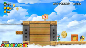 Soda Jungle — New Super Luigi U walkthrough screenshot