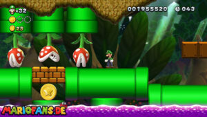Soda Jungle — New Super Luigi U walkthrough screenshot