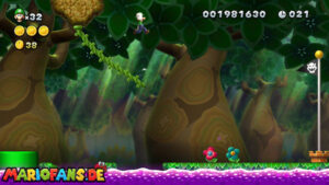 Soda Jungle — New Super Luigi U walkthrough screenshot