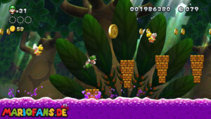 Soda Jungle — New Super Luigi U walkthrough screenshot