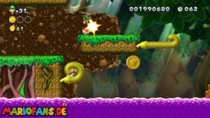 Soda Jungle — New Super Luigi U walkthrough screenshot