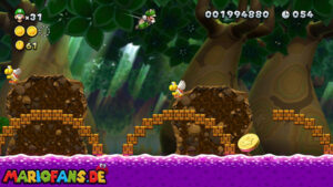 Soda Jungle — New Super Luigi U walkthrough screenshot