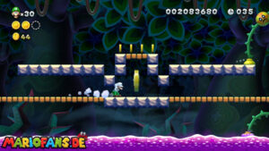 Soda Jungle — New Super Luigi U walkthrough screenshot