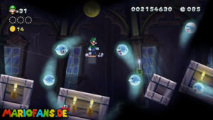 Soda Jungle — New Super Luigi U walkthrough screenshot