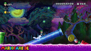 Soda Jungle — New Super Luigi U walkthrough screenshot