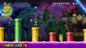 Soda Jungle — New Super Luigi U walkthrough screenshot