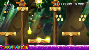 Soda Jungle — New Super Luigi U walkthrough screenshot