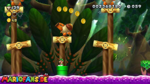 Soda Jungle — New Super Luigi U walkthrough screenshot