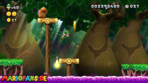 Soda Jungle — New Super Luigi U walkthrough screenshot