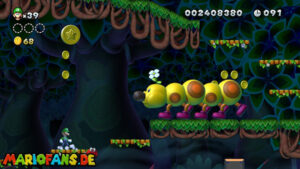 Soda Jungle — New Super Luigi U walkthrough screenshot