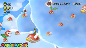 Soda Jungle — New Super Luigi U walkthrough screenshot