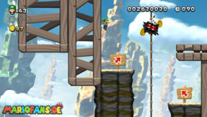 Rock-Candy Mines — New Super Luigi U walkthrough screenshot