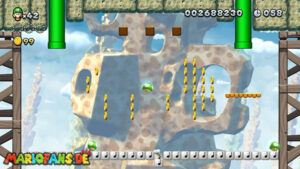 Rock-Candy Mines — New Super Luigi U walkthrough screenshot