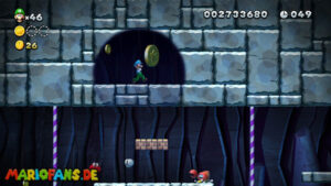 Rock-Candy Mines — New Super Luigi U walkthrough screenshot