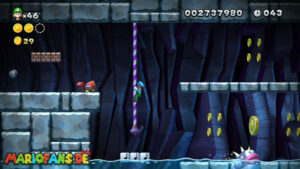 Rock-Candy Mines — New Super Luigi U walkthrough screenshot