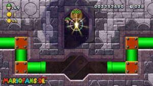 Rock-Candy Mines — New Super Luigi U walkthrough screenshot