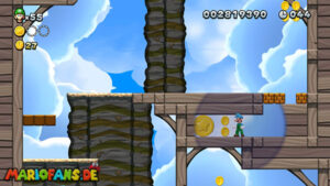 Rock-Candy Mines — New Super Luigi U walkthrough screenshot