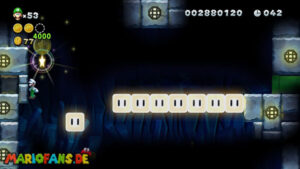 Rock-Candy Mines — New Super Luigi U walkthrough screenshot