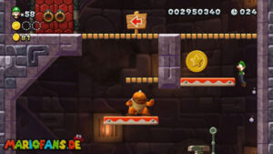 Rock-Candy Mines — New Super Luigi U walkthrough screenshot