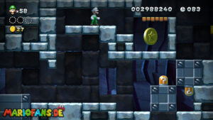 Rock-Candy Mines — New Super Luigi U walkthrough screenshot