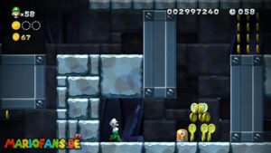 Rock-Candy Mines — New Super Luigi U walkthrough screenshot