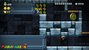 Rock-Candy Mines — New Super Luigi U walkthrough screenshot