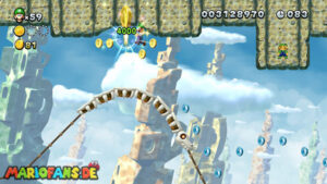 Rock-Candy Mines — New Super Luigi U walkthrough screenshot