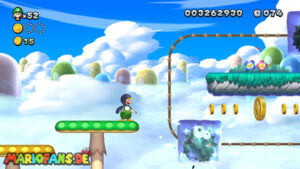 Meringue Clouds — New Super Luigi U walkthrough screenshot